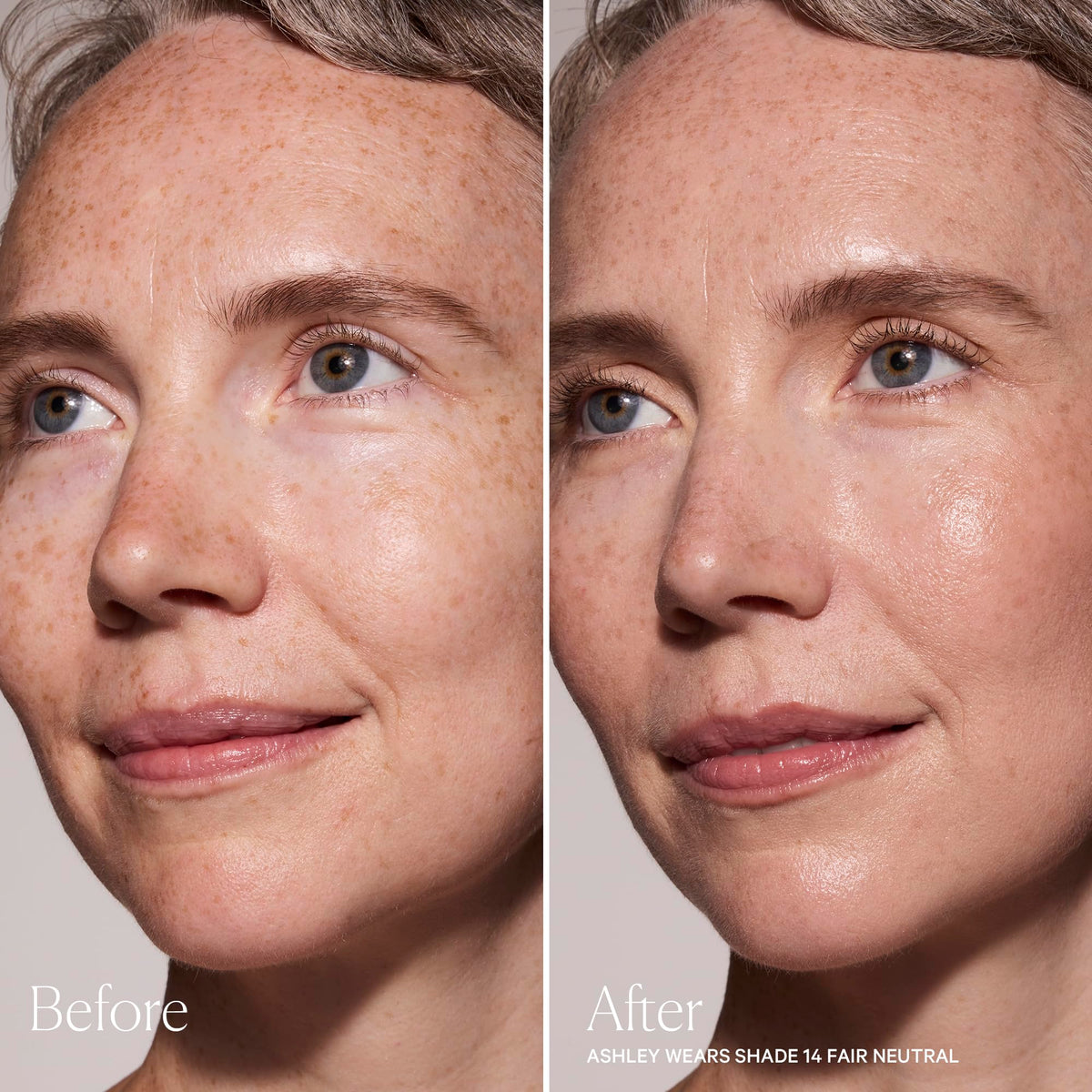 Well People applying stick to forehead demonstrating fast all-over coverage
