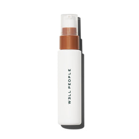 Well People bottle front packaging showing product and branding, conveys clean beauty benefits