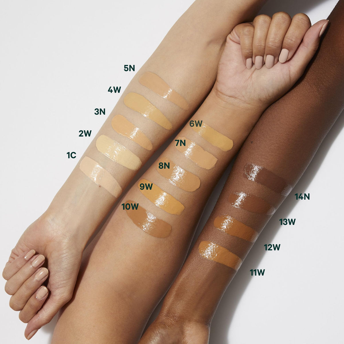 Well People applying on skin shows natural coverage and moisturizing finish