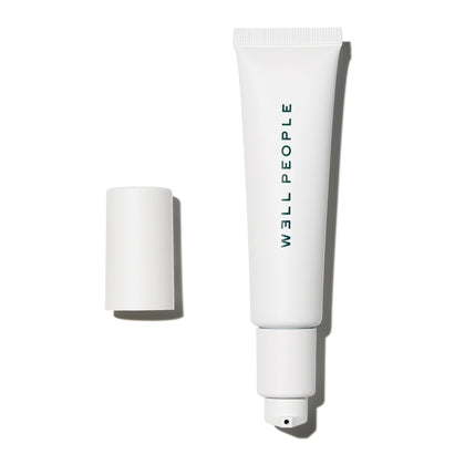 Well People front packaging showing tube and cap, travel-ready protection
