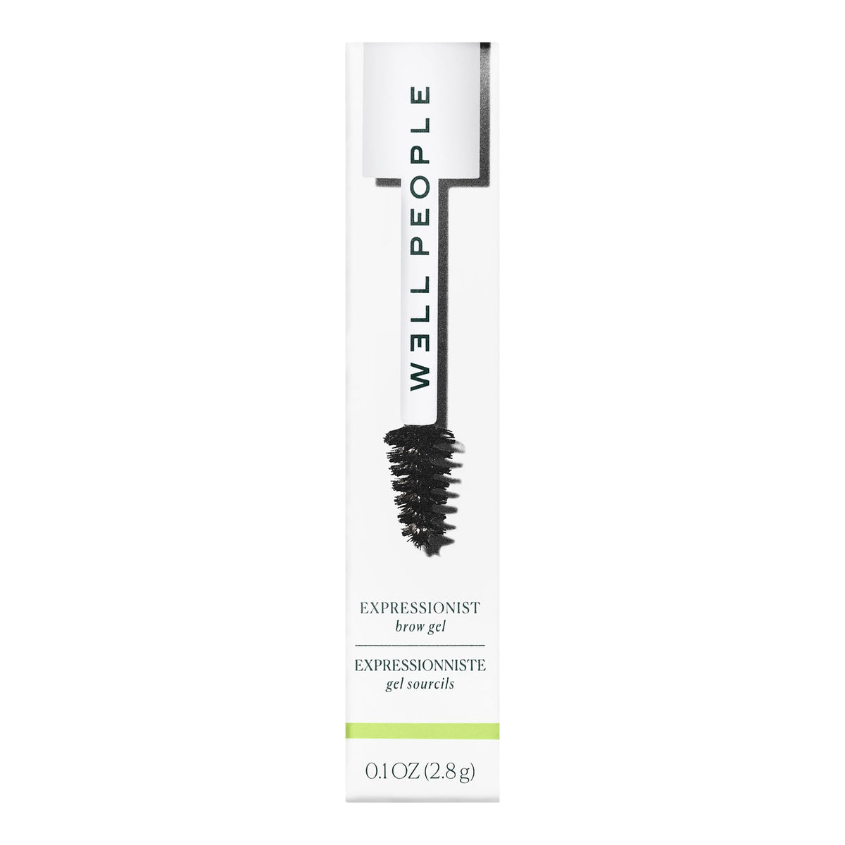Well People gel texture swiped on skin revealing creamy, waxy finish for natural fullness