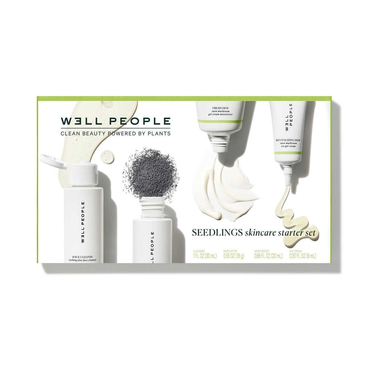 Well People cleanser texture close-up showing gentle lather and soothing feel