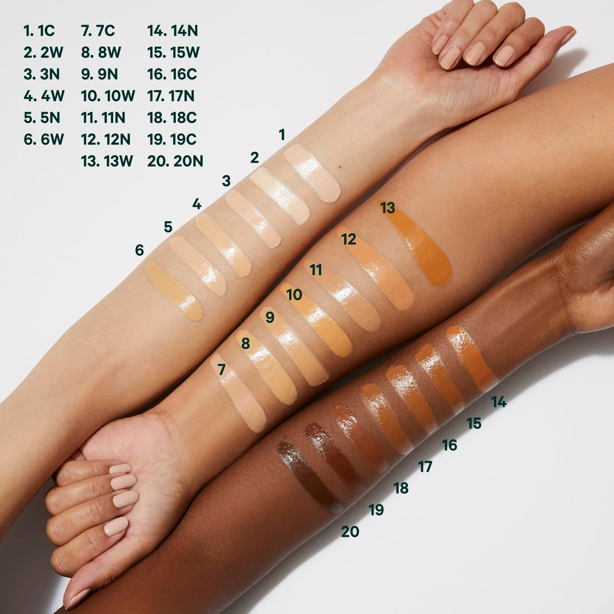 Well People concealer texture close-up showing creamy blendable finish benefit
