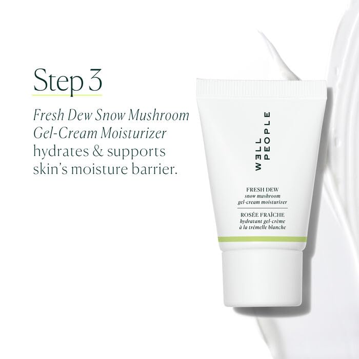 Well People eye cream applicator detail for precise, cooling under-eye care