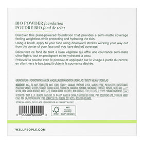 Well People before-and-after application showing enhanced skin tone and reduced shine