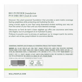Well People ingredients label close-up showing plant-derived squalane benefit