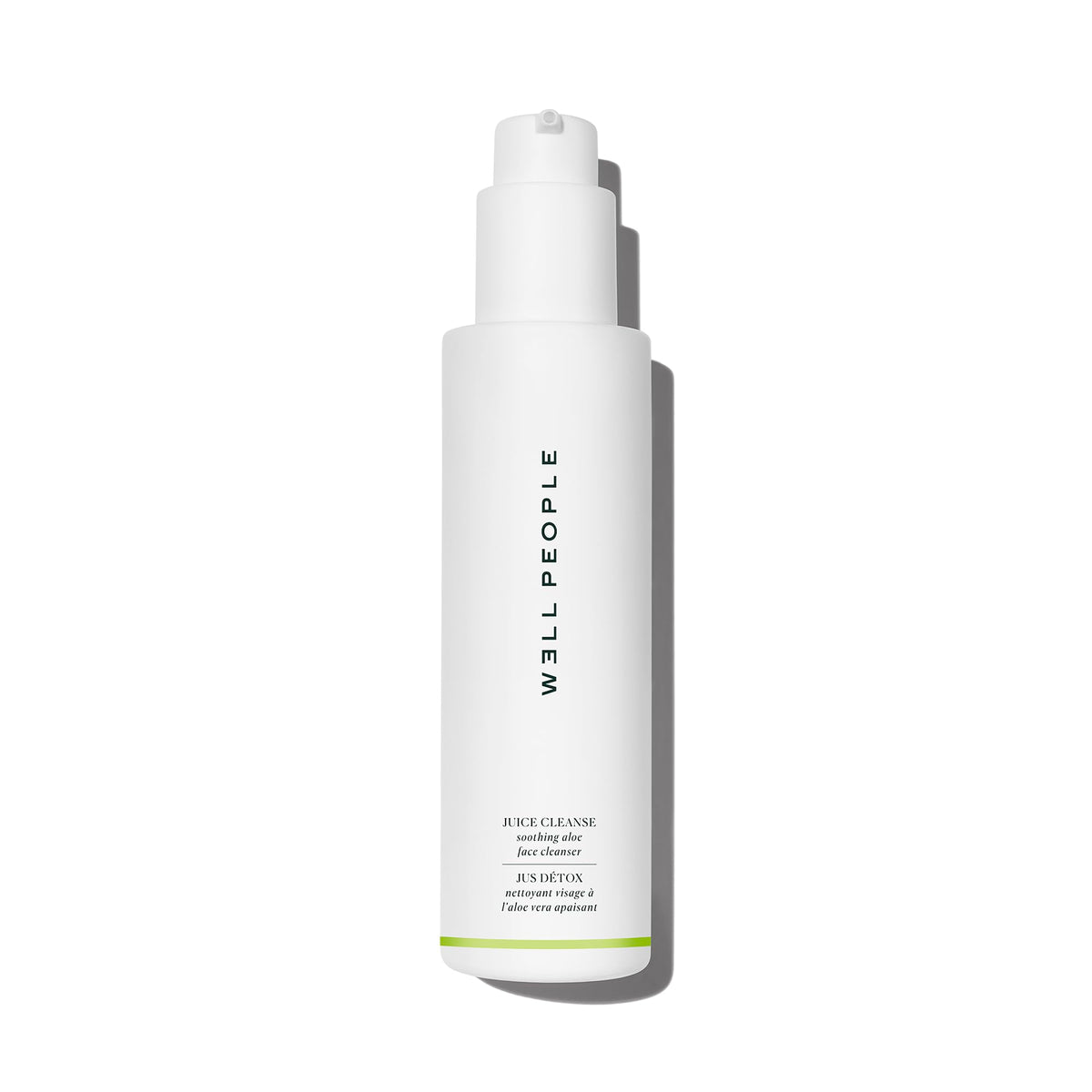 Well People cleanser front packaging showing bottle and label for gentle hydration