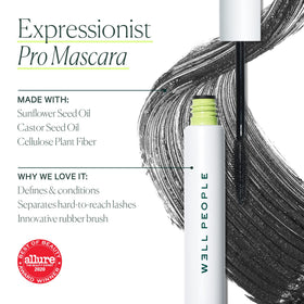 Well People molded rubber brush close-up for precise lash separation benefit
