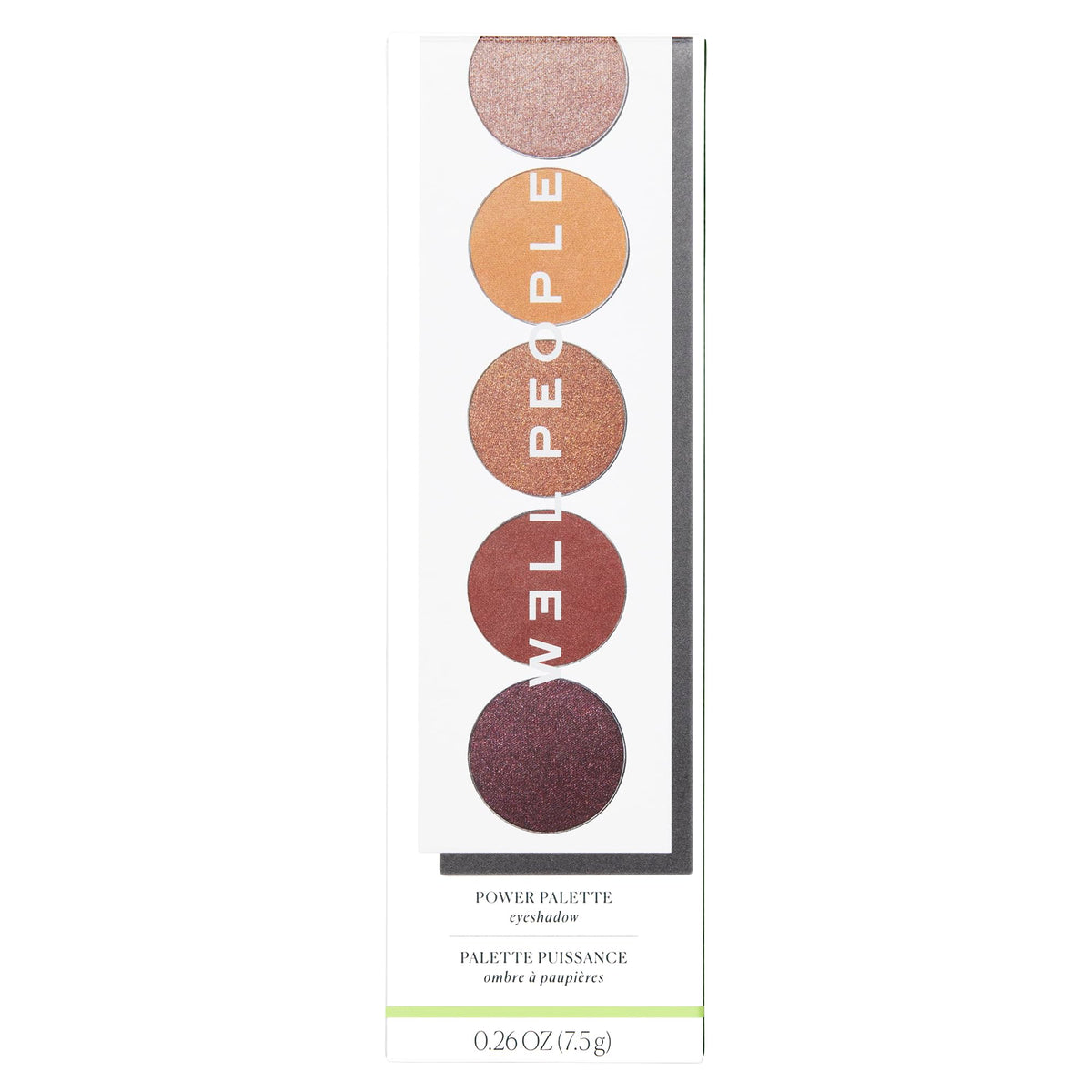 Well People compact held open with mirror for quick touchups, convenient on-the-go benefit