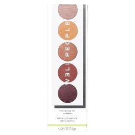 Well People compact held open with mirror for quick touchups, convenient on-the-go benefit