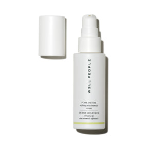 Well People front packaging of pore detox serum showing clean design and product name