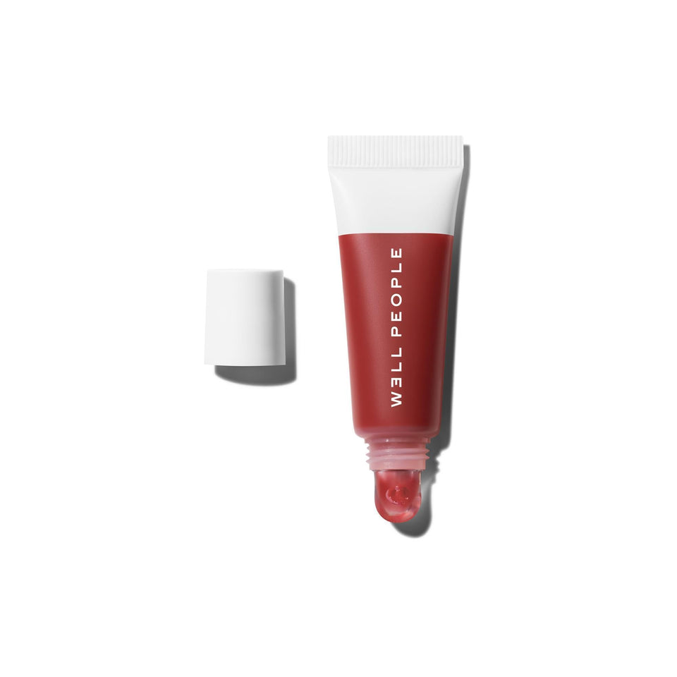 Well People front packaging showing Honey Plum tint and benefits