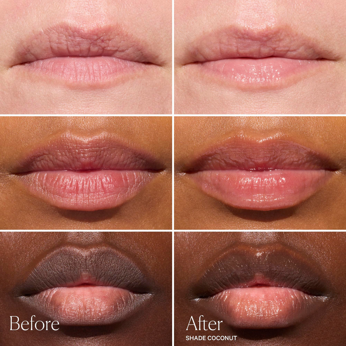 Well People on lips lifestyle image showing sheer tint and subtle plumping effect