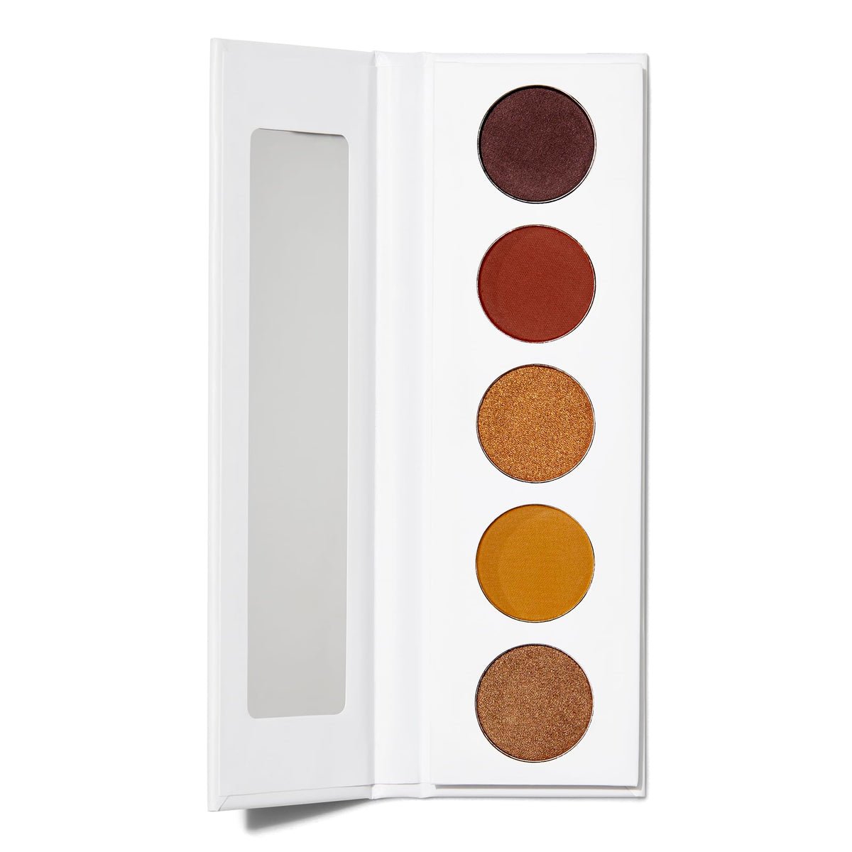 Well People front packaging of Power Palette Sepia showing five-pan compact and branding, travel-ready