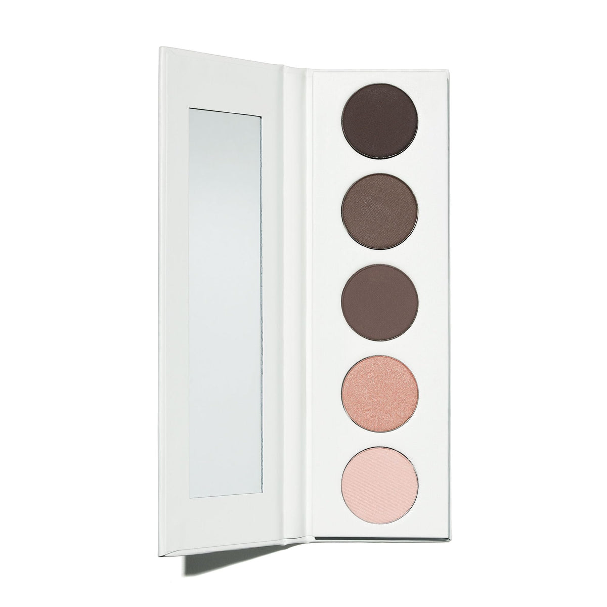 Well People front packaging showing violet palette and mirror for travel convenience