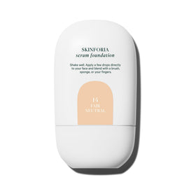 Well People mushroom complex visual emphasizing brightening and plumping effect