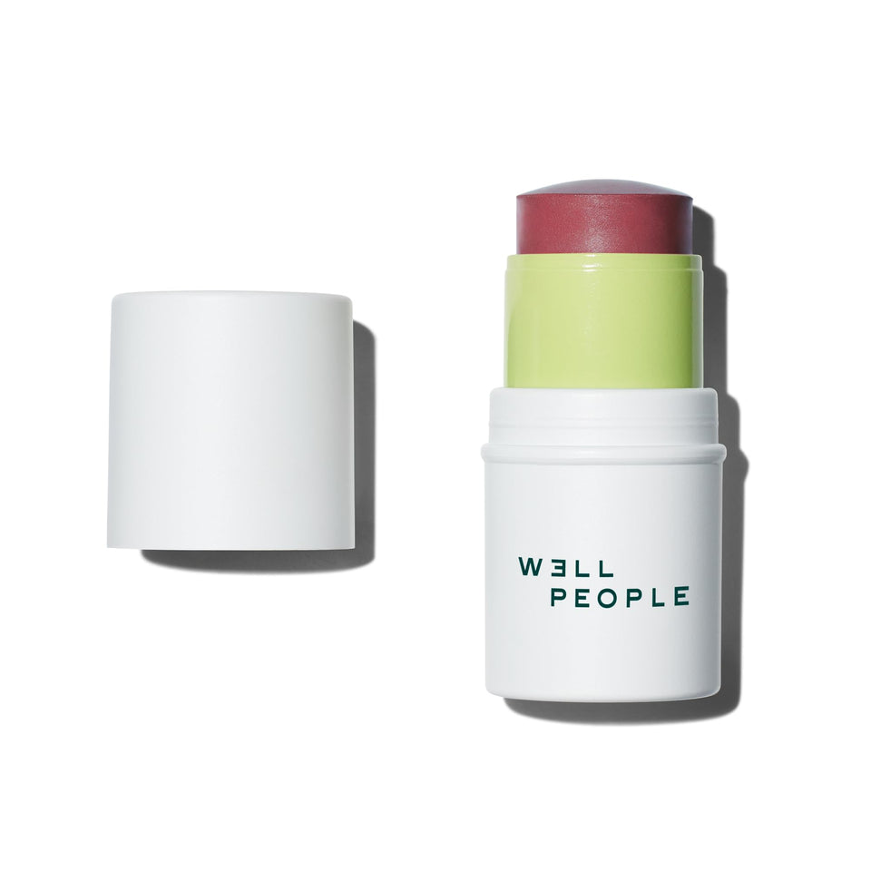 Well People front packaging showing the blush stick and color