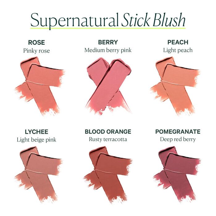 Well People model applying blush on cheek for hydrated glow