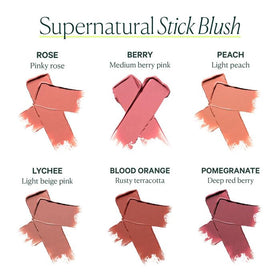 Well People model applying blush on cheek for hydrated glow
