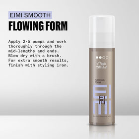 Wella Professionals Flowing Form texture close-up highlighting lightweight balm consistency for easy spread