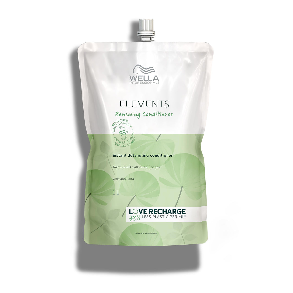 Wella Professionals pouch front view showing product branding and size for clear identification