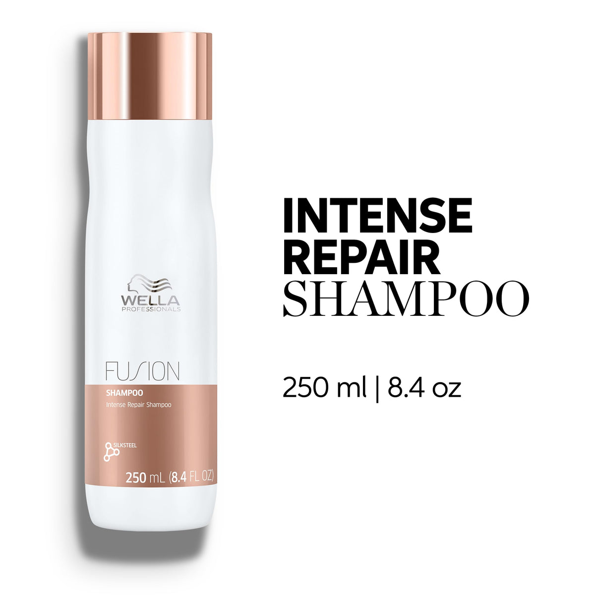 Wella Professionals pump and cap close-up highlighting easy dispensing