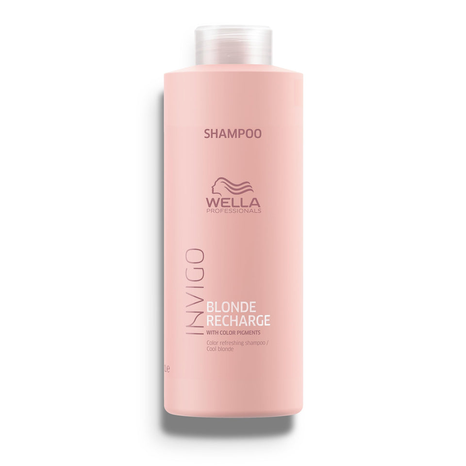 Wella Professionals front bottle showing label and 33.8 fl oz size benefit