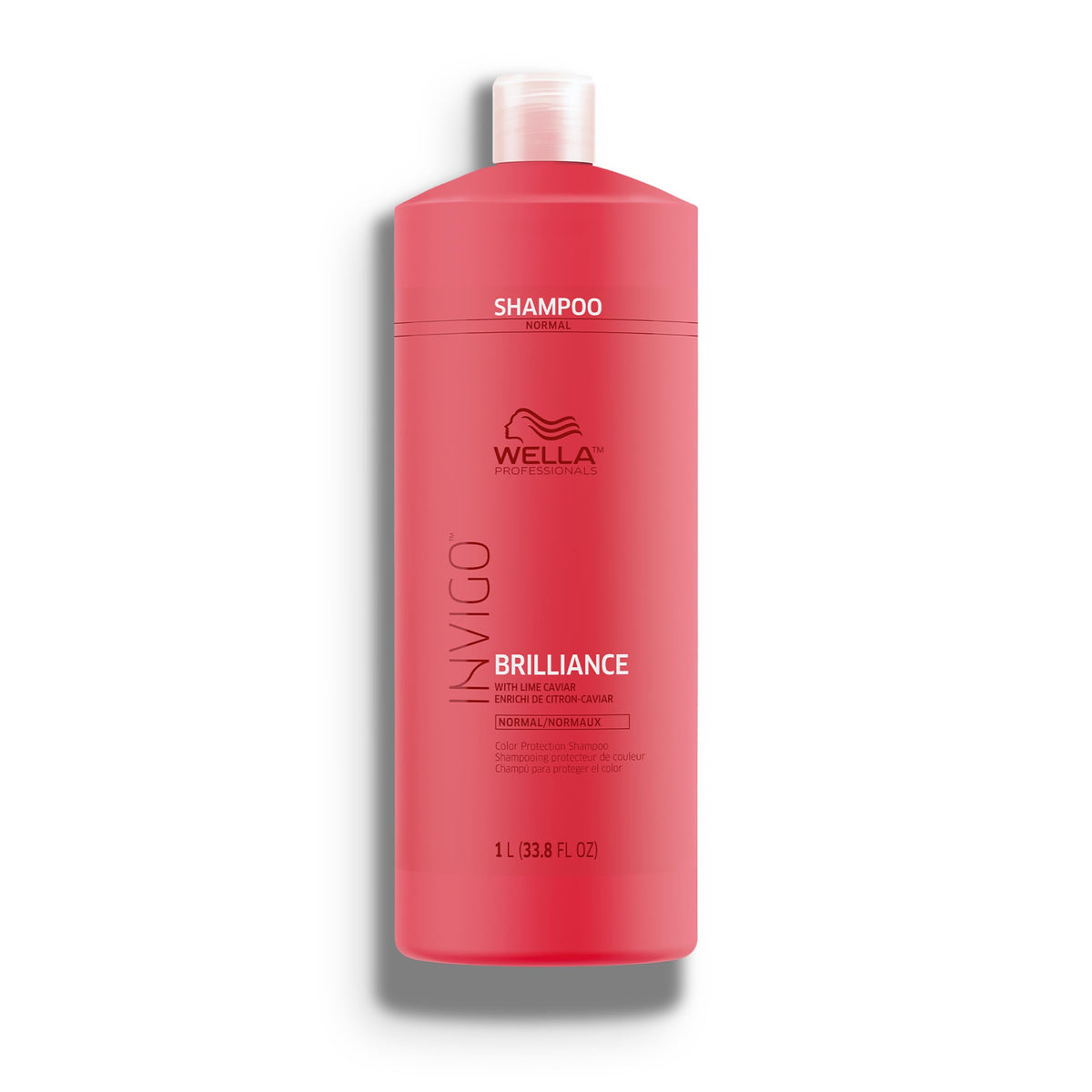 Wella Professionals bottle front view showing product and benefits