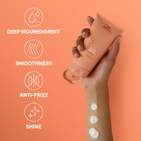 Wella Professionals ingredients label highlighting Nutri-Enrich blend and goji berry