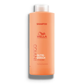 Wella Professionals bottle front packaging showing product benefits