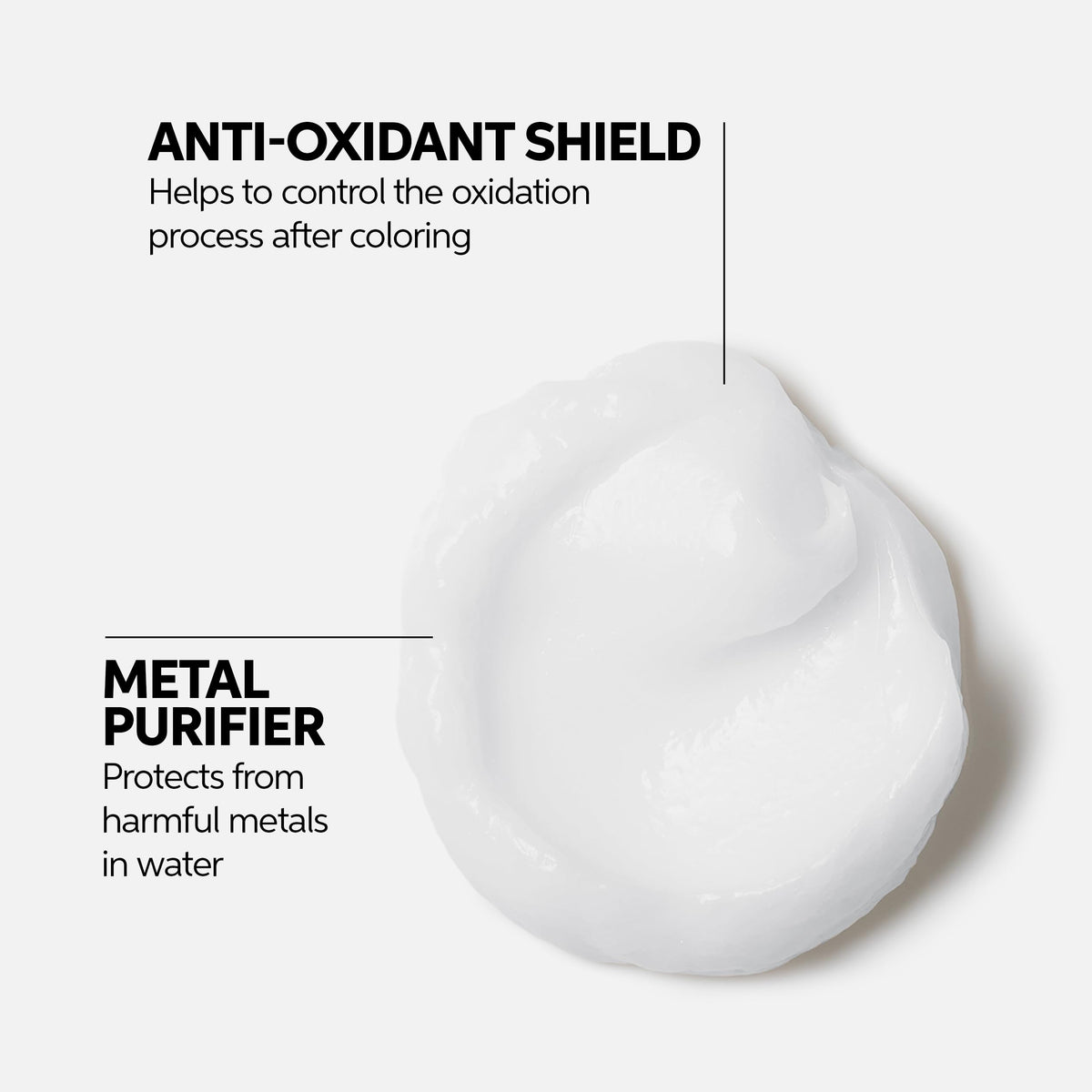 Wella Professionals pump dispensing conditioner onto hand for easy use