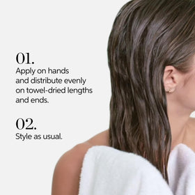 Wella Professionals size and scale next to hand to show 5.07 oz dimensions