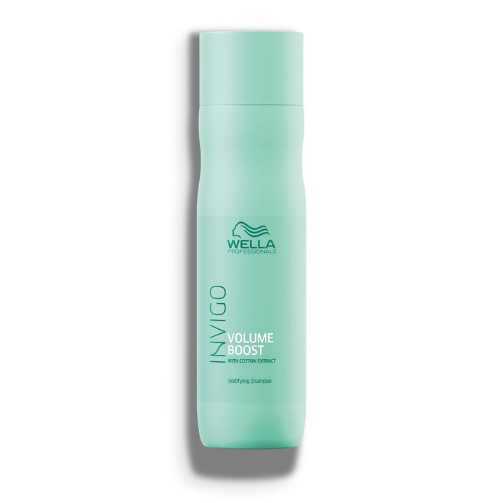 wella professionals front bottle showing product and volume benefit