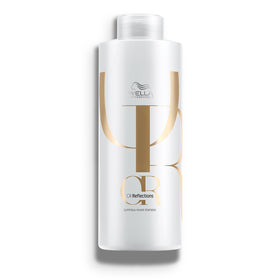 Wella Professionals front packaging showing bottle and brand, highlights salon-size convenience