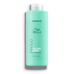 Wella Professionals front bottle showing product and volume benefit