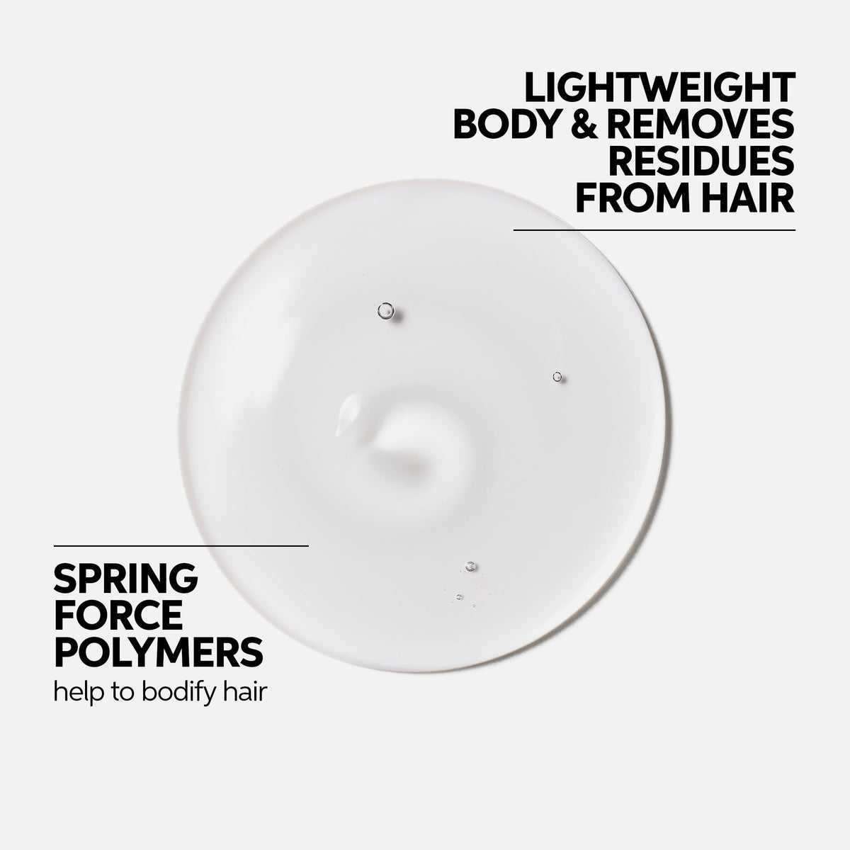 Wella Professionals rich lather close-up for thorough residue removal