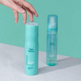 Wella Professionals finished blowout showing fuller, manageable hair