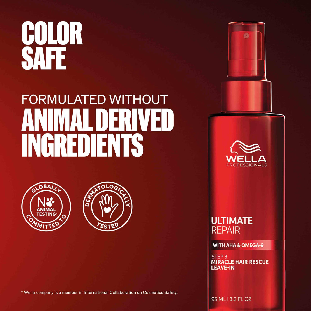 wella professionals package label detail zoom benefiting clear ingredient and usage guidance