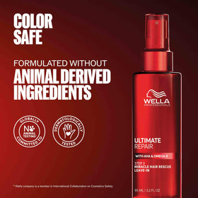 wella professionals package label detail zoom benefiting clear ingredient and usage guidance