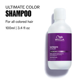 Wella Professionals label close-up highlighting formula details and clarity