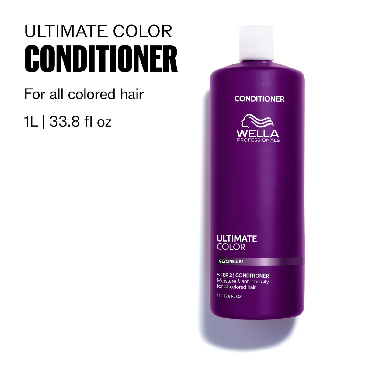 Wella Professionals pump dispensing conditioner demonstrating easy application benefit