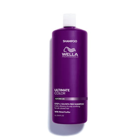 Wella Professionals front bottle view showing product size and professional branding benefit