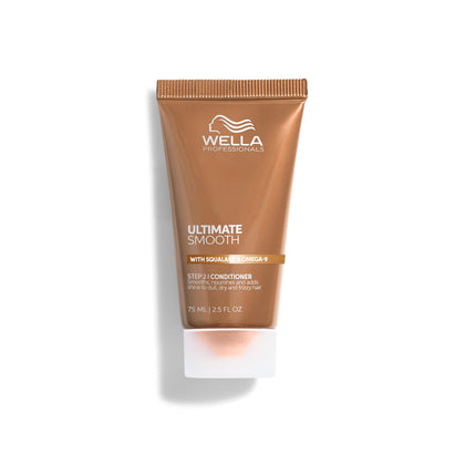 Wella Professionals front bottle showing label and smooth hair benefit