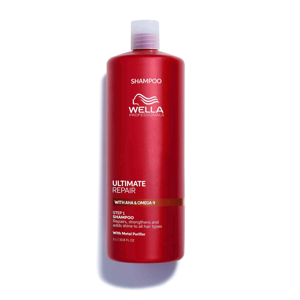 Wella Professionals front bottle view showing product and size benefit