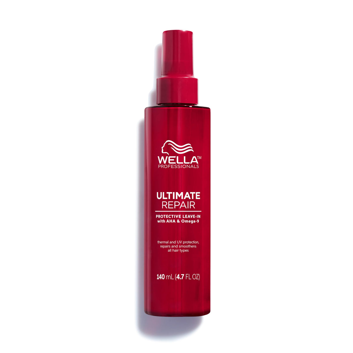 Wella Professionals front packaging showing sleek bottle and product benefit