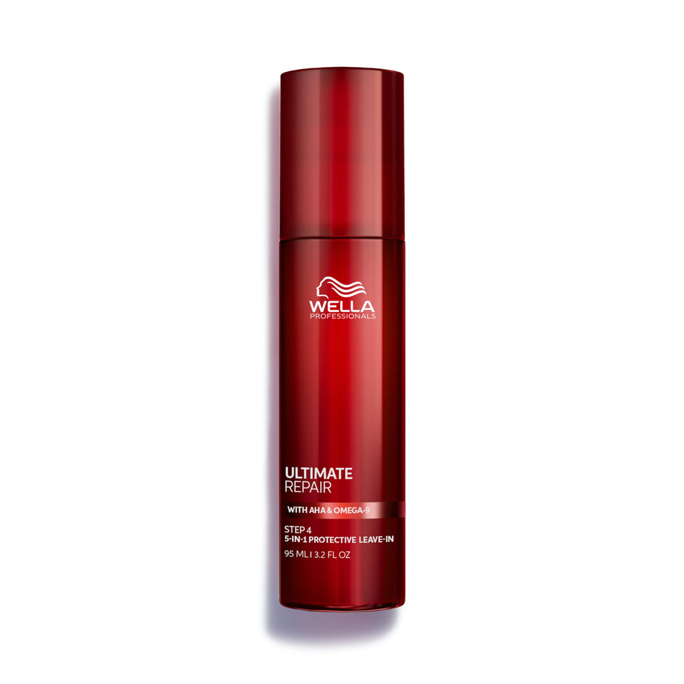 Wella Professionals front packaging showing bottle and brand, conveys professional protection