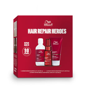 Wella Professionals front packaging showing kit components and repair benefit