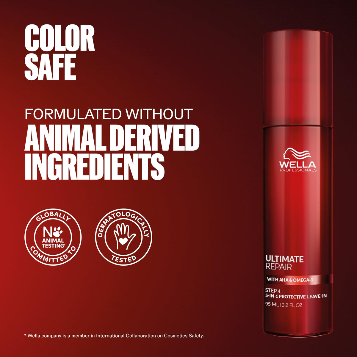 Wella Professionals bottle on bathroom vanity in lifestyle scene suggesting everyday use