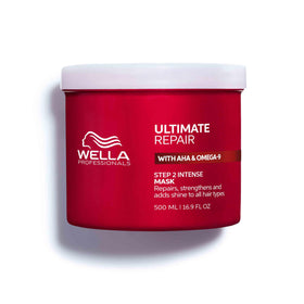 Wella Professionals mask front packaging shows product identity and size benefit