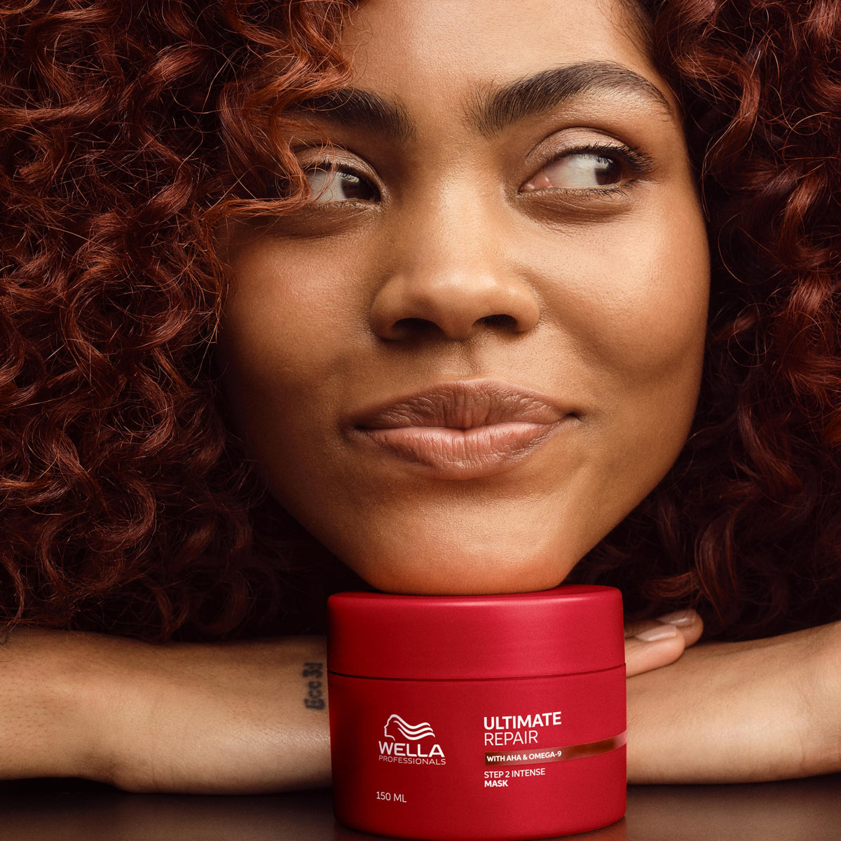 Wella Professionals jar on bathroom shelf suggesting daily-use convenience benefit